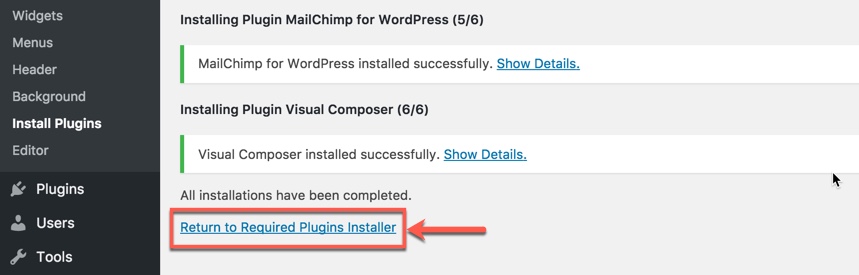 install plugins