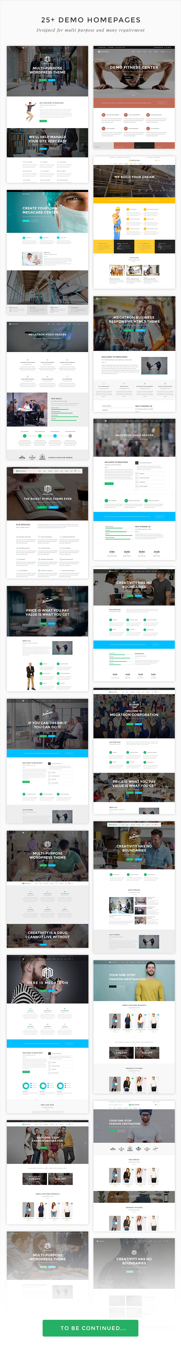 Megatron - Responsive MultiPurpose WordPress Theme - 12