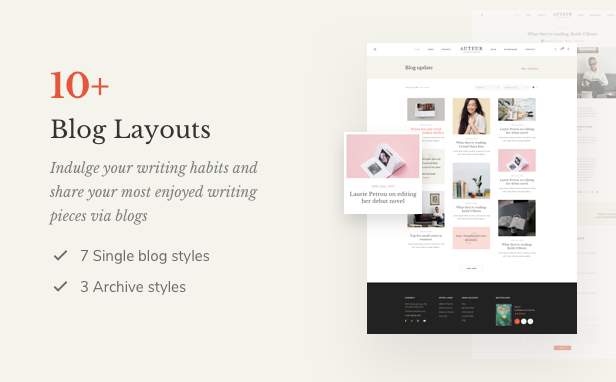 Auteur – WordPress Theme for Authors and Publishers - 11