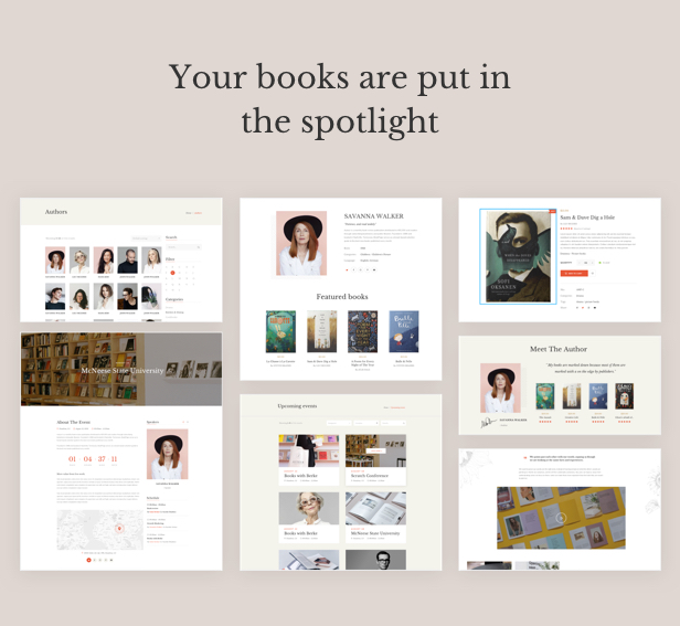 Auteur – WordPress Theme for Authors and Publishers - 12