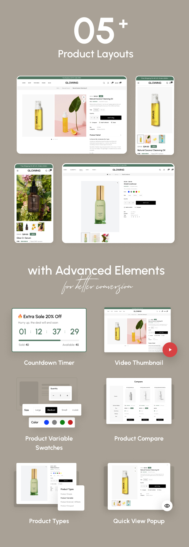 Glowing – Beauty & Cosmetics Shop Theme - 15