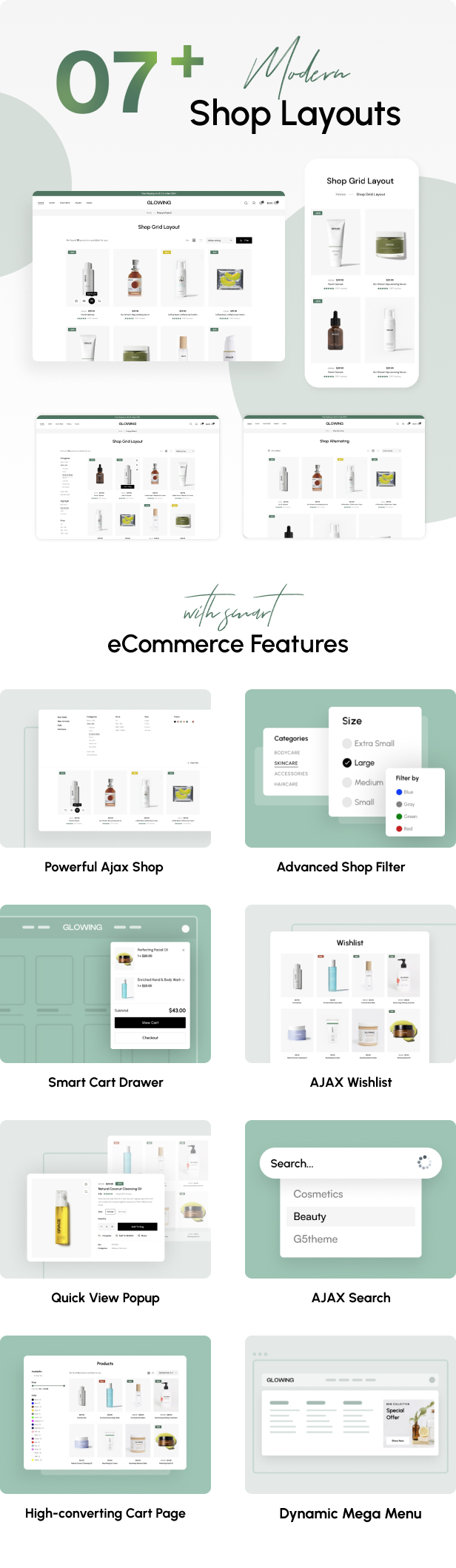 Glowing - Beauty & Cosmetics Shopify 2.0 Theme - 6