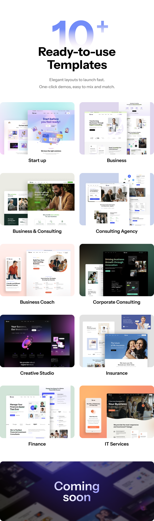 Groww - Business & Consulting WordPress Theme - 10