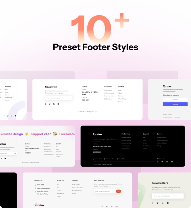 Groww - Business & Consulting WordPress Theme - 17