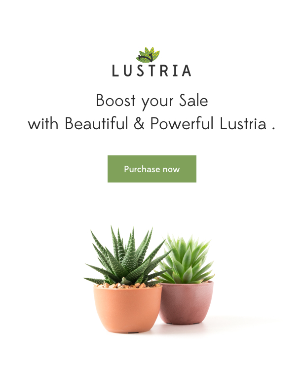 Lustria - MultiPurpose Plant Store WordPress Theme - 19