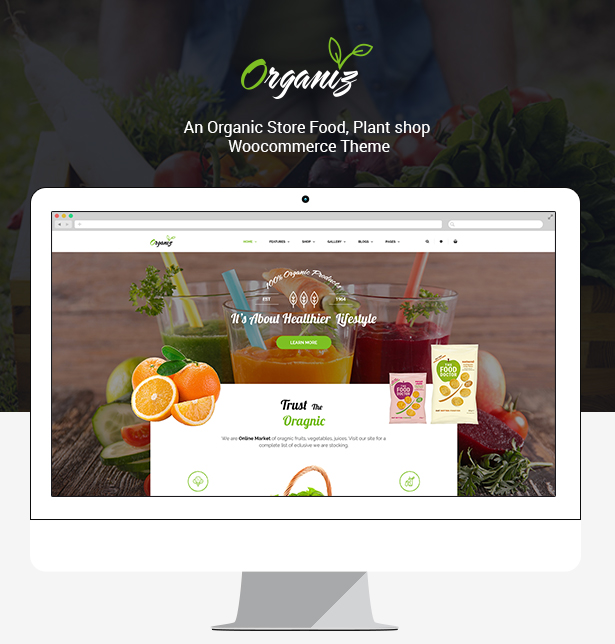 Organiz - An Organic Store WooCommerce Theme - 9
