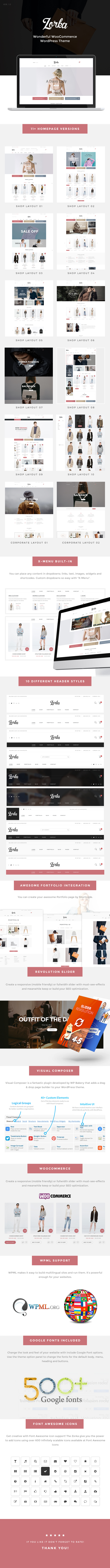 Zorka – Wonderful Fashion WooCommerce Theme - 9