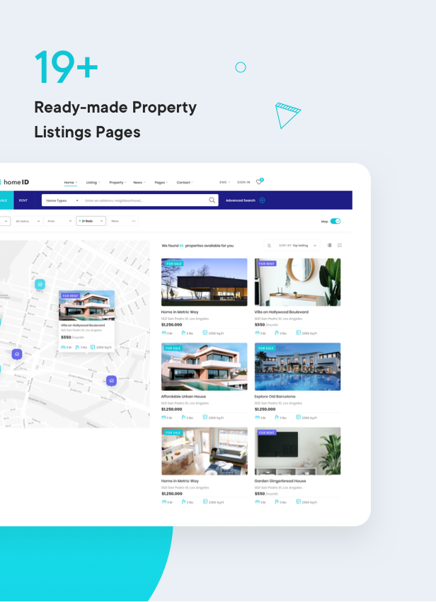 HomeID - Real Estate HTML Template