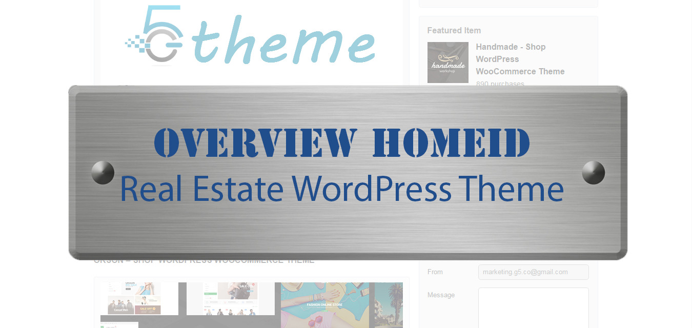 HomeID – Real Estate WordPress Theme