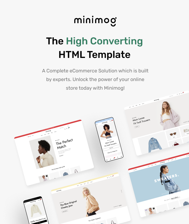 Minimog – The High Converting HTML Template